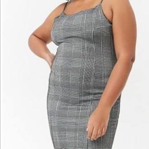 NWOT// Plaid BodyCon Dress
